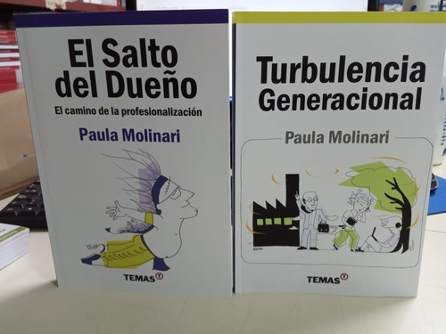 Libro Combo El Salto Del Dueño + Turbulencia Paula Molinari