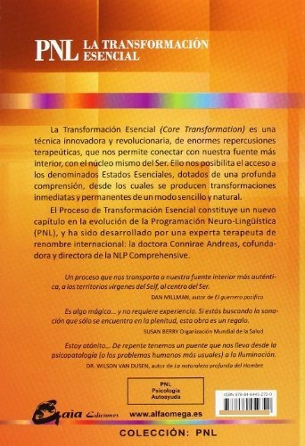 Transformacion Esencial Pnl, La