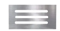 Comprar Rejillas Para Ventilación Muebles Hogar Acero Inox. 7 X 3.5