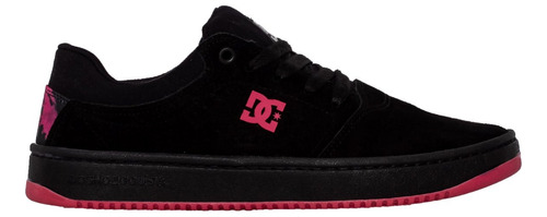 Zapatillas Dc Shoes Modelo Crisis Ss Negro Negro Rosa Mujer