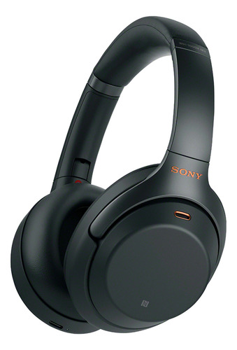 Auriculares Bluetooth Sony WH-1000xM3 con cancelación de ruido, color negro