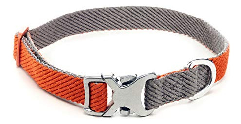 Collar De Perros De Algodón, Suave Y Cómodo Con Metal Kxp1p