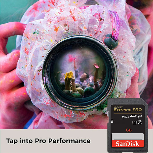 Sandisk Tarjeta De Memoria Sd 512g Para Cámara 200mb/s U3 4k