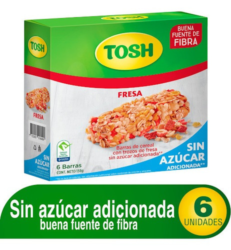 Barra De Cereal Tosh Con