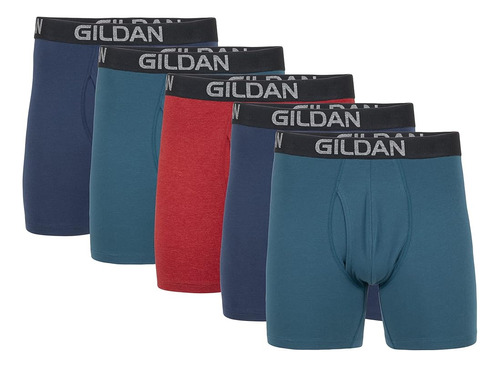 Gildan Ropa Interior Para Hombre Calzoncillos Bóxer Elástico