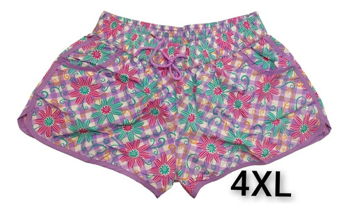 Short Playero Mujer Short De Baño Mujer Verano Estampado