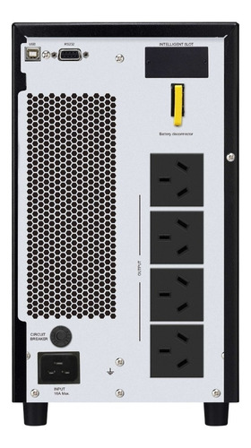 Imagen 3 de 3 de APC Easy UPS SRV3000 SRV3KI-AR 3000VA entrada y salida de 220V - 240V negro