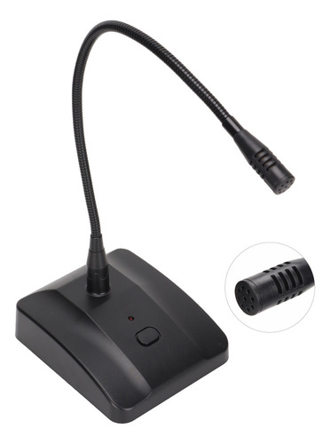 Microfone Pescoço De Ganso Com Fio Ajustável De 360° Com