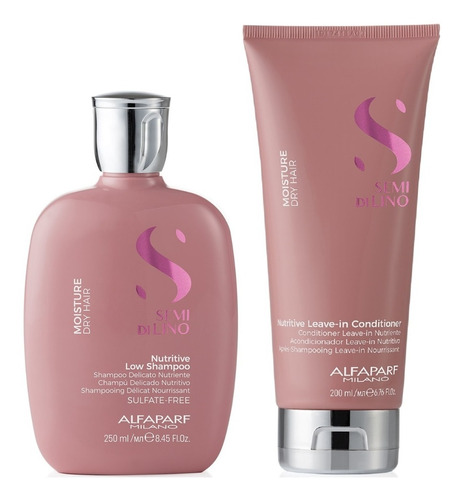 Shampoo Nutritivo 250ml + Acondicionador Alfaparf Moisture