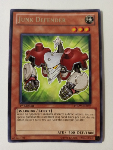 Junk Defender - Rare        Phsw