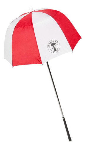 ~? Drizzlestik Flex - Paraguas De Palo De Golf (rojo/blanco)