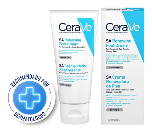 Cerave Crema Renovadora De Pies 88 Ml