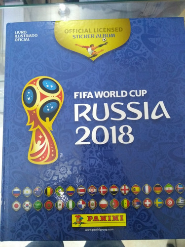 Album Copa Do Mundo Rússia 2018 Raridade.de Traz Para Frente