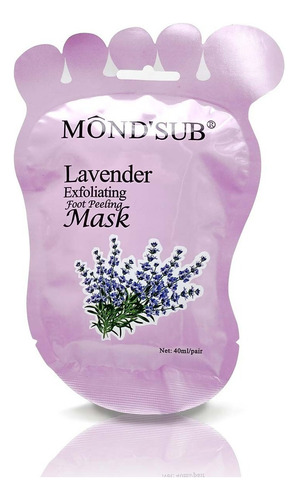 Pack 10 Mascarillas Hidratante Para Pies Lavanda Mondsub