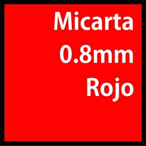 Imagen 2 de 3 de Micarta Peu Roja 300mm X 240mm X 0.8mm