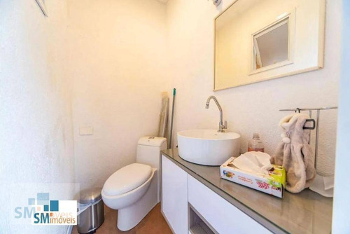 Sobrado Com 3 Dormitórios À Venda, 175 M² Por R$ 850.000,00 - Campestre - Santo André/sp - So0585