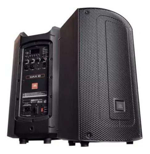 Kit Caixa De Som Jbl Max 10 Bluetooth Ativa 250w + Tripé Bag