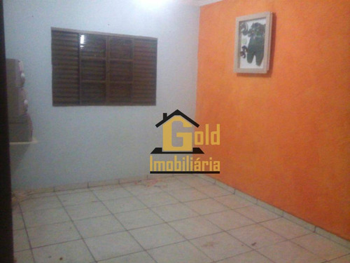 Casa Com 4 Dormitórios À Venda Por R$ 310.000 - Parque São Sebastião - Ribeirão Preto/sp - Ca0676