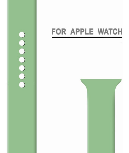 Correa Para Apple Watch Silicona Todas Tallas Series Colores