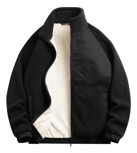 Sudadera Tipo Sudadera Sherpa Plus De Forro Polar Con Capuch