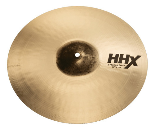 Placa de batería Sabian HHX 1687b Xplosion Crash de 16 pulgadas