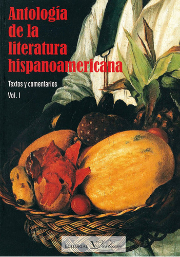 ANTOLOGÍA DE LA LITERATURA HISPANOAMERICANA, de VV. AA.. Editorial Verbum, tapa blanda en español