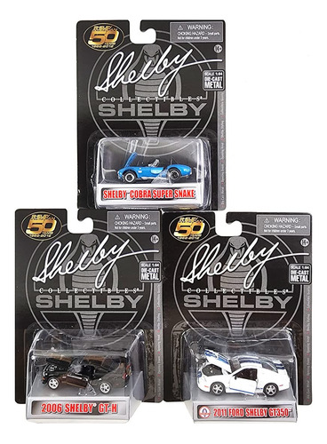 Shelby Collect Carroll Shelby - Juego De 3 Piezas Para El 50