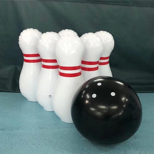 Juego De Bolos Gigantes Para Niños: Bolos Y Bolas Inflables