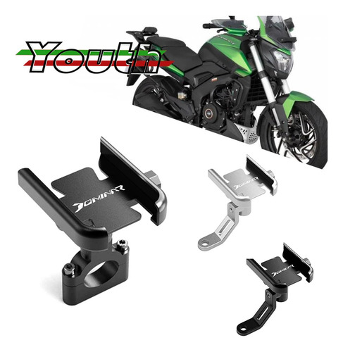 Soporte Celular Bajaj Dominar 400 #01 Mk Motos