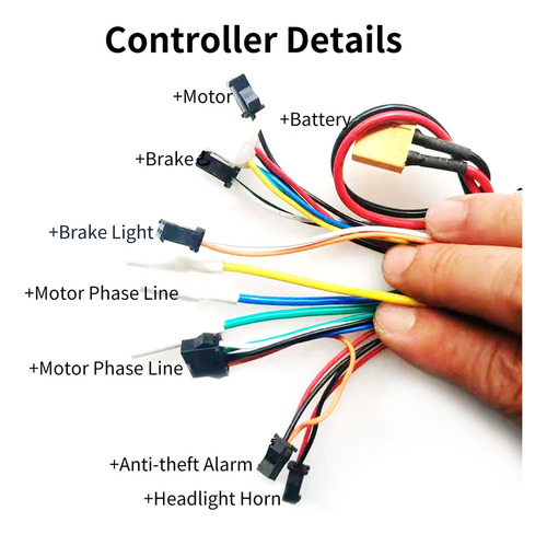 Controlador Motor Scooter Eléctrico 48v Kugoo M4