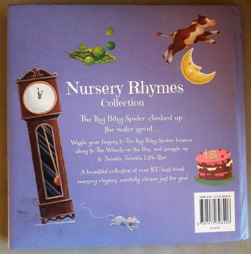Nursery Rhymes Collection Libro Canciones En Ingles P/niños (Usado)