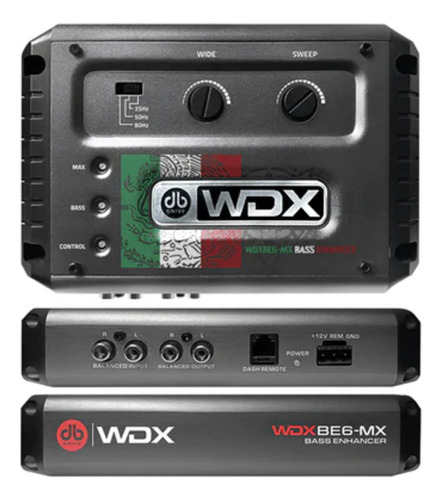 Epicentro Digital Restaurador De Bajos Db Drive Wdxbe-mx 2ch Negro