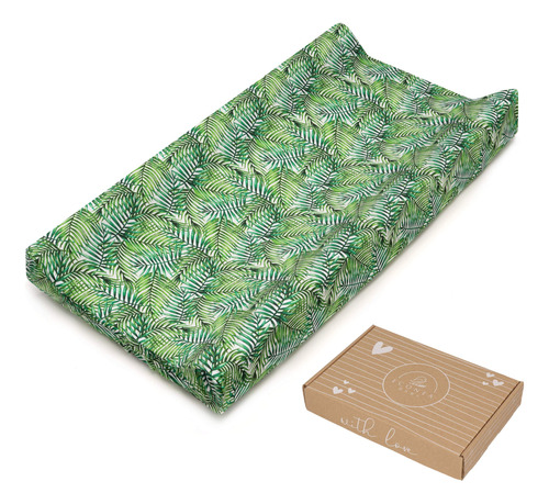 Changing Pad Cover Green For Baby Girl And Boy - Thick And .