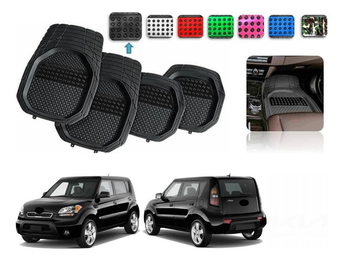 Tapetes 4pz Charola 3d Color Kia Soul 10 2011 2012 2013 2014