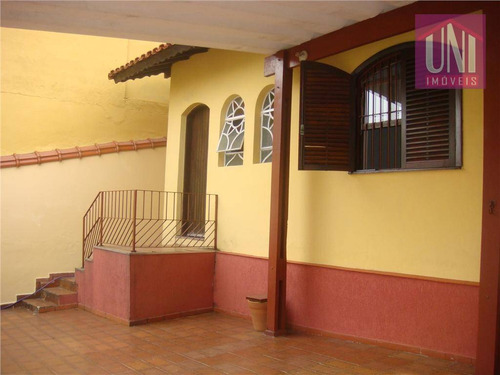Casa Residencial À Venda, Parque Novo Oratório, Santo André. - Ca0031