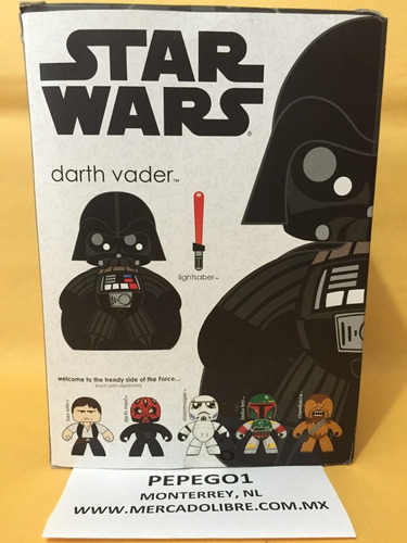 Star Wars Darth Vader Mighty Muggs 15cm (Usado)