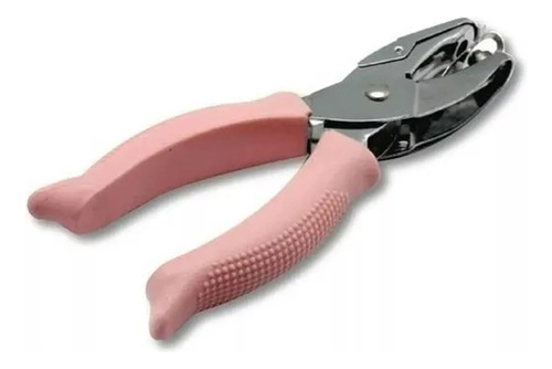 Sacabocado Troquelador Perforadora Pinza Corazon 5 Mm Craft Color Rosa