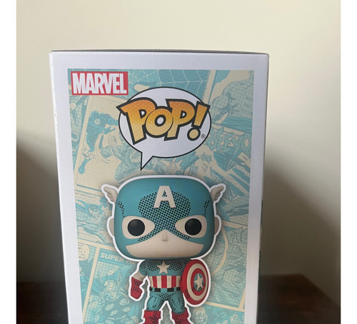 Funko Pop Marvel Captain America Retro Edicion Target