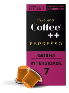 Capsula Para Nespresso Coffee Mais Geisha - 10 Unidades