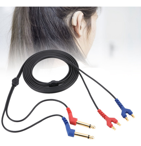 Cable De Auriculares De Audiómetro Para Conducción De Aire D