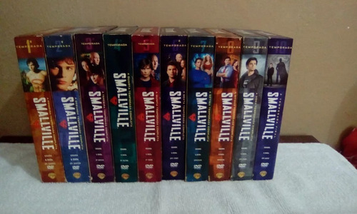 Smallville Coleção Completa 10 Temporadas Dvd