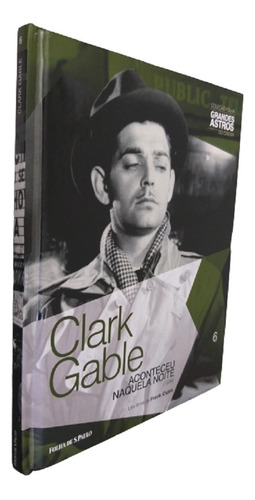 Livro/dvd Nº 6 Clark Gable Coleção Folha Grandes Astros, De Equipe Ial. Editora Publifolha Em Português