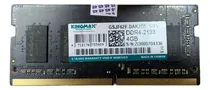 Comprar Memória Ram Notebook Ddr4 Kingmax 4gb 2133 Gsjf62f-dakjg5