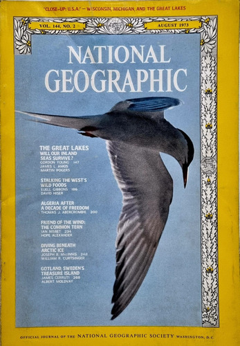 Revista National Geographic English August 1973 / Mendoza 