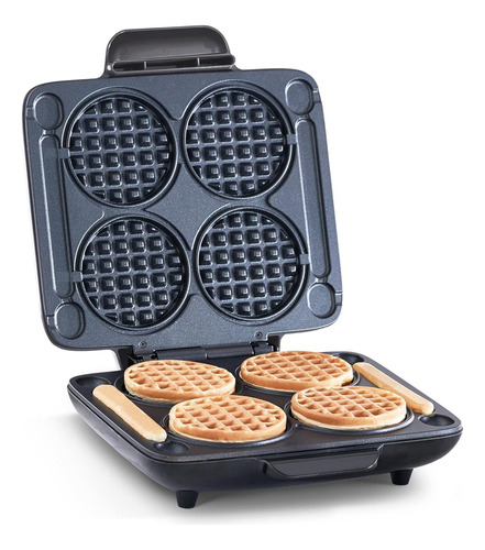 Mini Waflera Multiple Cuatro Mini Waffles Perfectos Para Fam