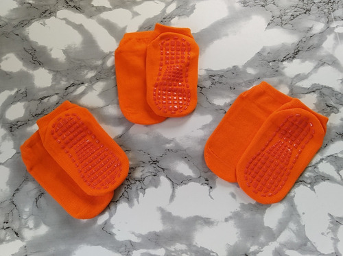 Set De 3 Pares De Calcetas Antiderrapantes Unisex 13 Cm