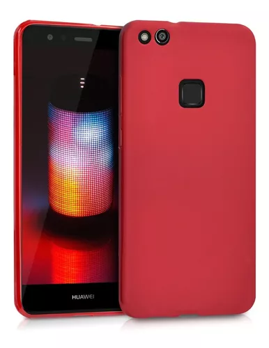  Funda para Huawei P30 Lite, con ranura para tarjeta para Huawei  P30 Lite MAR-L01A MAR-L01M MAR-LX1 MAR-LX1A MAR-LX1M MAR-LX3A MAR-L21A  MAR-L21M MAR-L22 MAR-L23A - Funda roja : Celulares y Accesorios