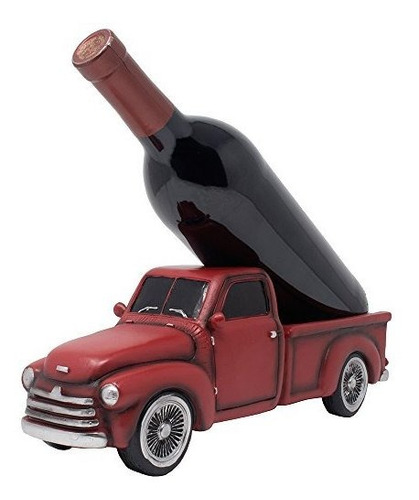 Vintage Camioneta Wine Bottle Holder Estatua O Decorativo Wi