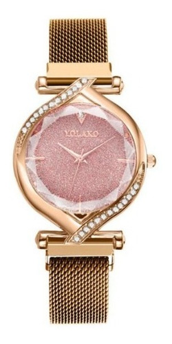 Reloj Para Mujer Pulso Magnetico Diseño Elegante Yolako