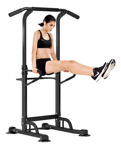 Power Tower Adjustable Height Pull Up & Dip Station Multi-fu